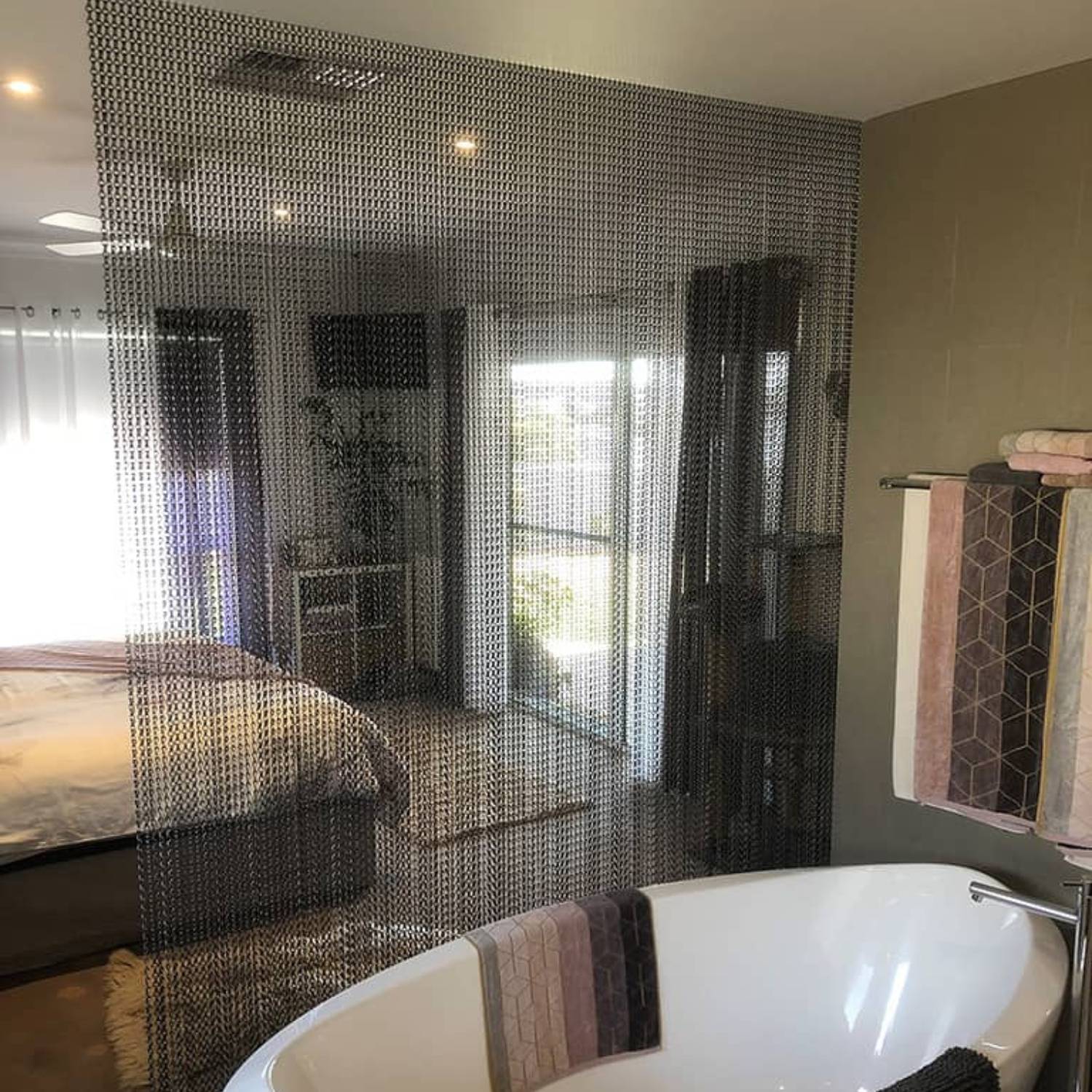 Chain Mail Curtains - Black: image 13