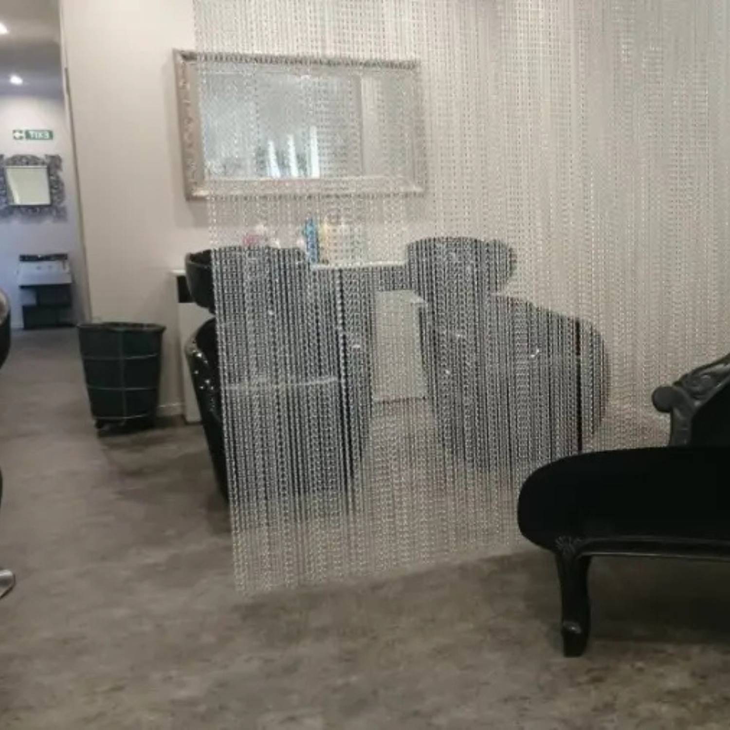 Chain Mail Curtains - Black: image 16